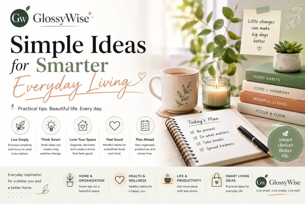 GlossyWise Simple Ideas for Smarter Everyday Living