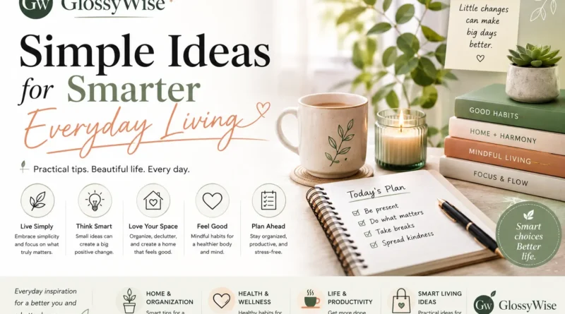 GlossyWise Simple Ideas for Smarter Everyday Living
